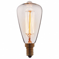 Ретро-лампа накаливания Loft it Edison Bulb E14 40Вт K 4840-F